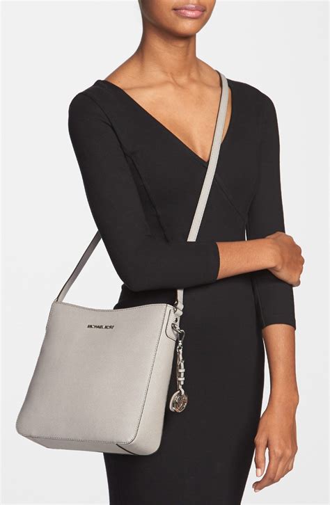 michael kors gray crossbody|michael kors crossbody bag.